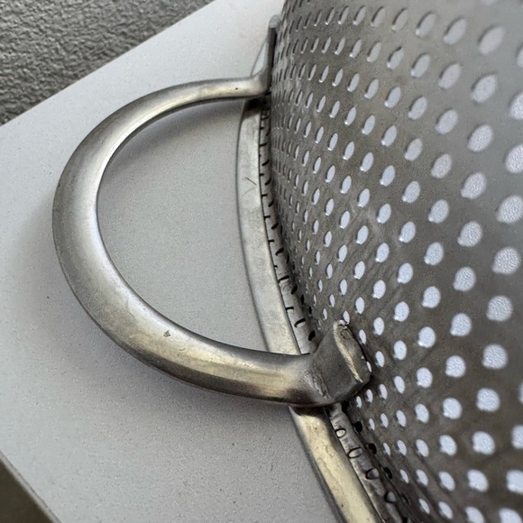 Vintage Aluminum Colander – 12” Mid-Century Kitchen Strainer - Picture 9 of 13